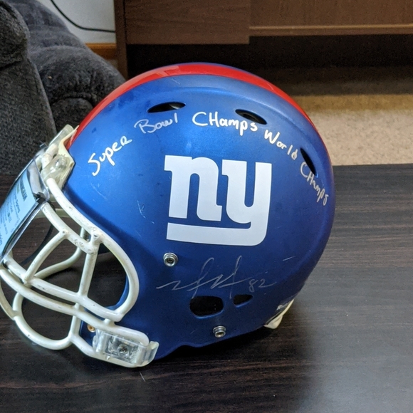 N.Y. Giants Full Size Football Helmet - Picture 1 of 6